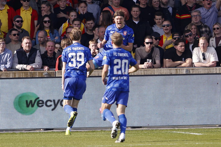 Sam Lammers juicht