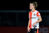 Esmee de Graaf was trefzeker tegen Excelsior