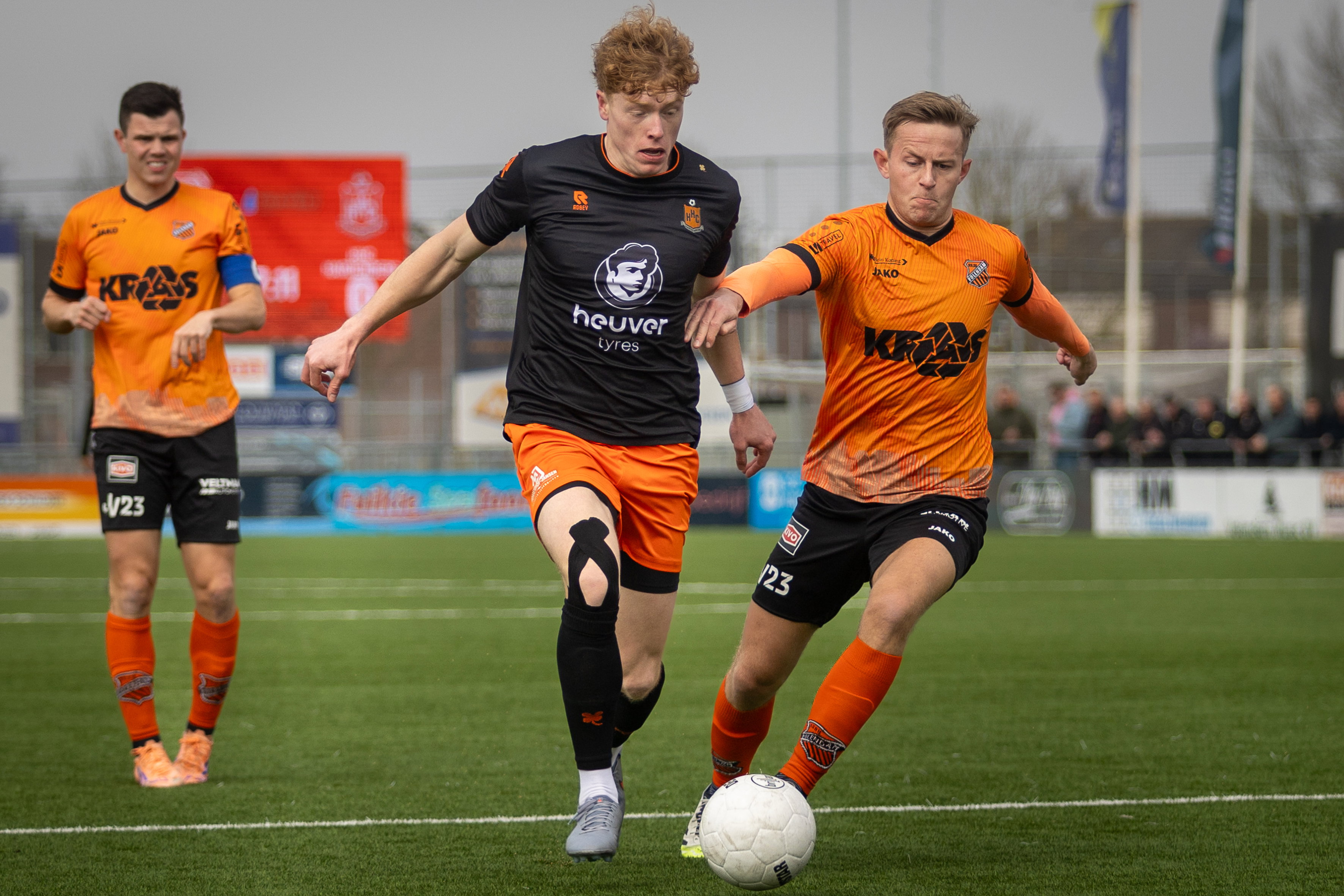 Hessel Eikelboom in actie voor HHC Hardenberg