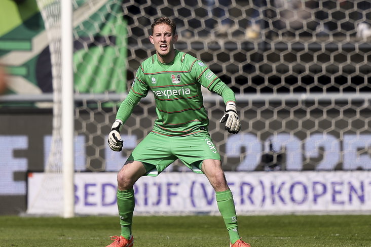 Rijk Janse tegen SC Heerenveen