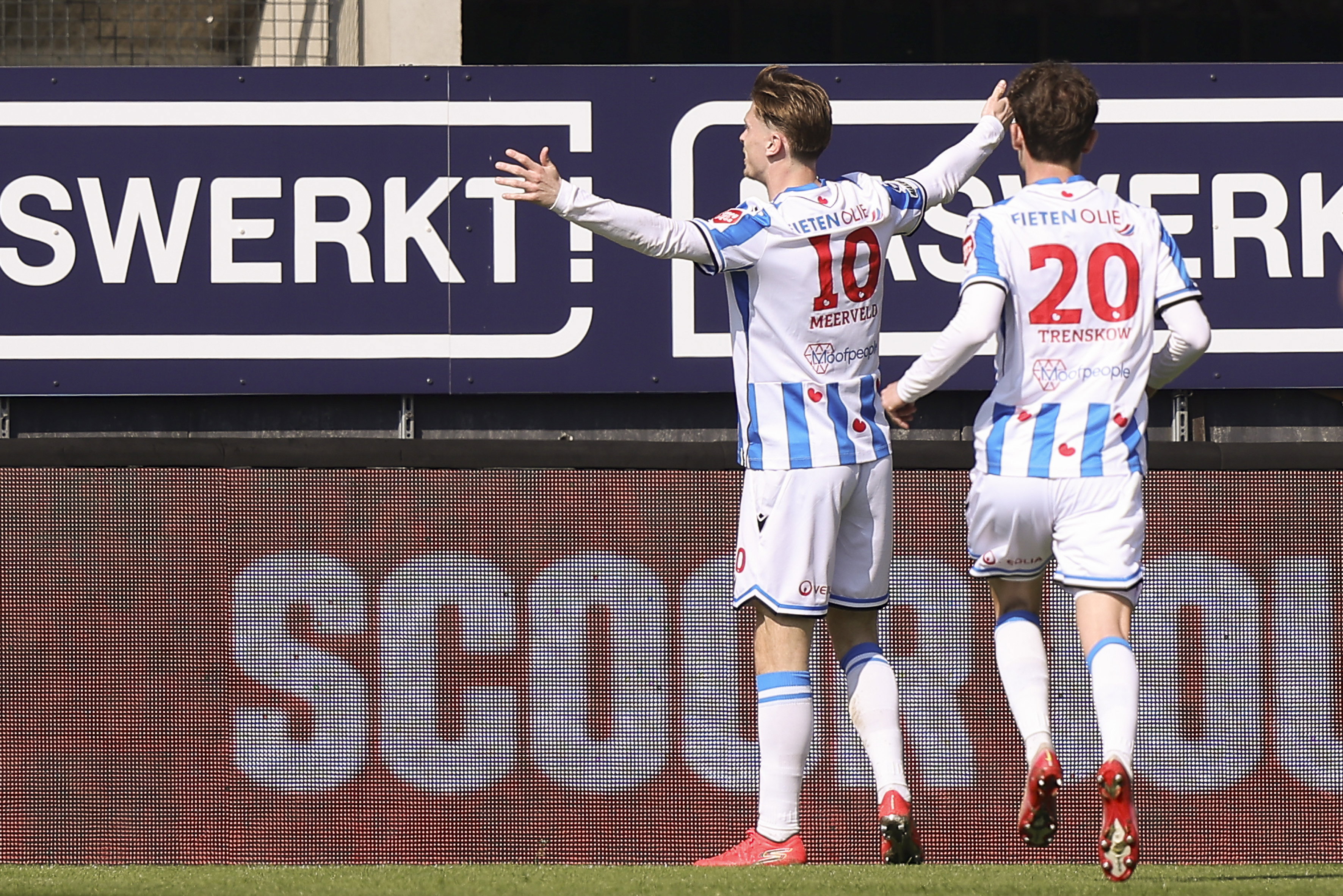 Ringo Meerveld juicht