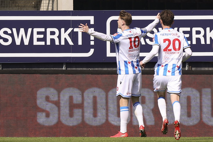 Ringo Meerveld juicht