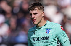 Bernt Klaverboer in het uittenue van SC Heerenveen