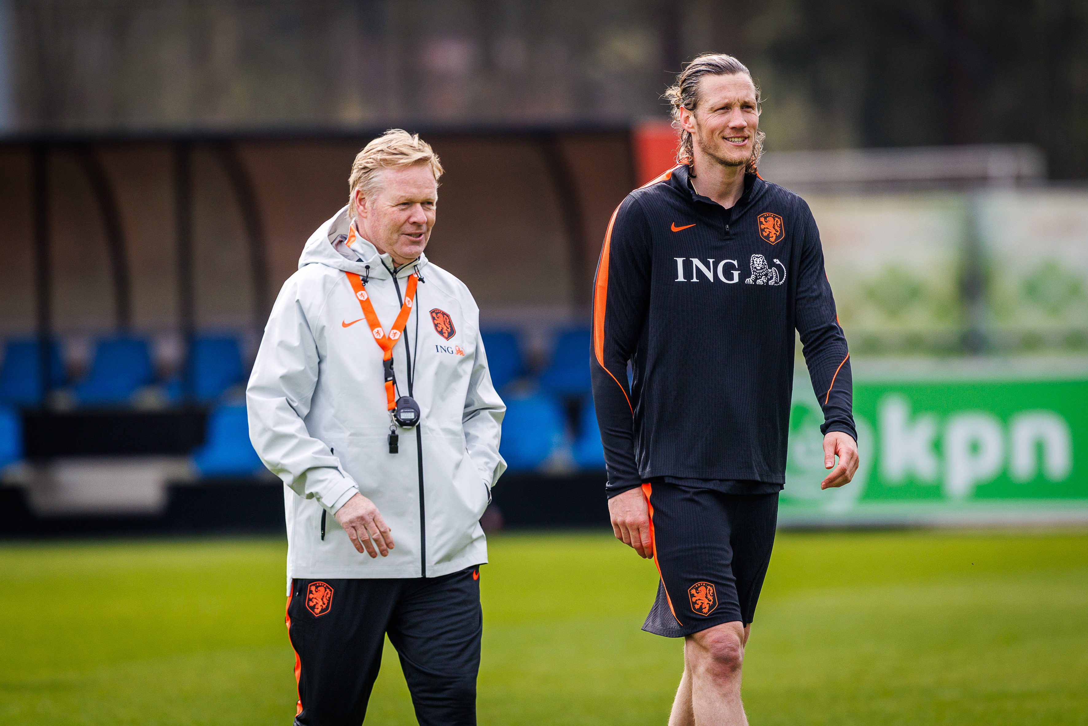 Ronald Koeman en Wout Weghorst