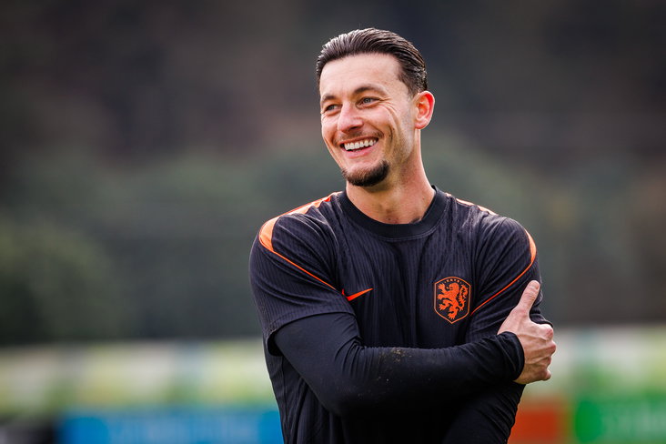 Justin Bijlow bij Oranje