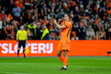 Tijjani Reijnders viert zijn goal tegen Noorwegen