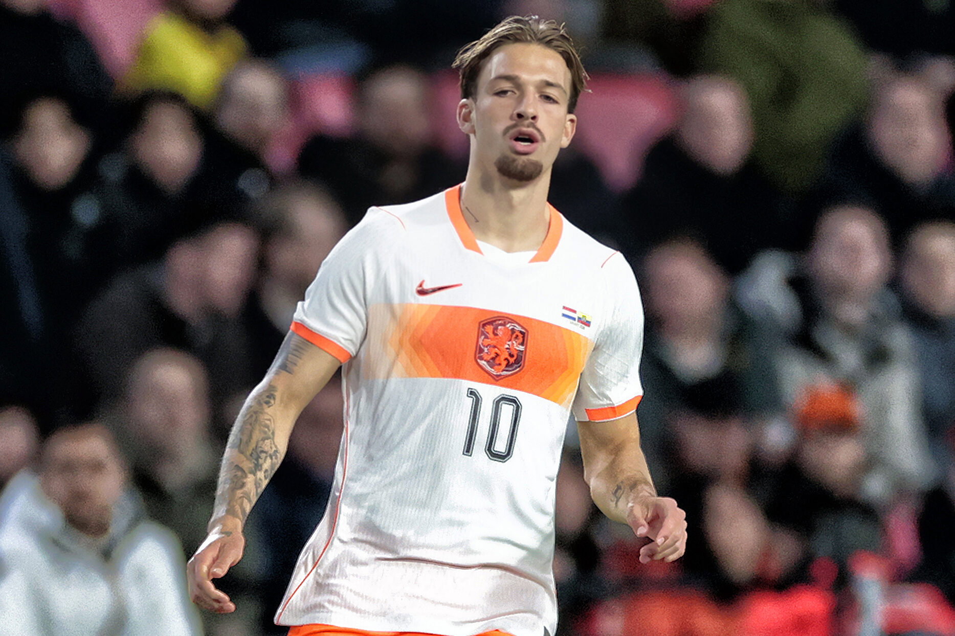 Luciano Valente in Oranje