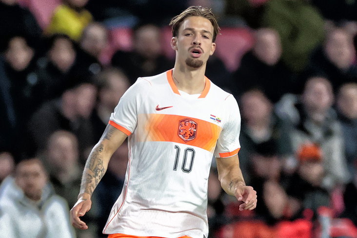 Luciano Valente in Oranje