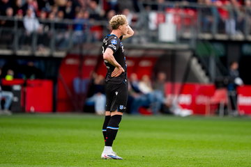 Maas Willemsen baalt van een tegentreffer tegen AZ
