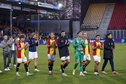 Spelers van Go Ahead Eagles bedanken de fans