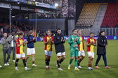 Spelers van Go Ahead Eagles bedanken de fans