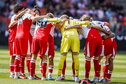De spelers van FC Utrecht