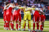 De spelers van FC Utrecht