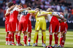 De spelers van FC Utrecht