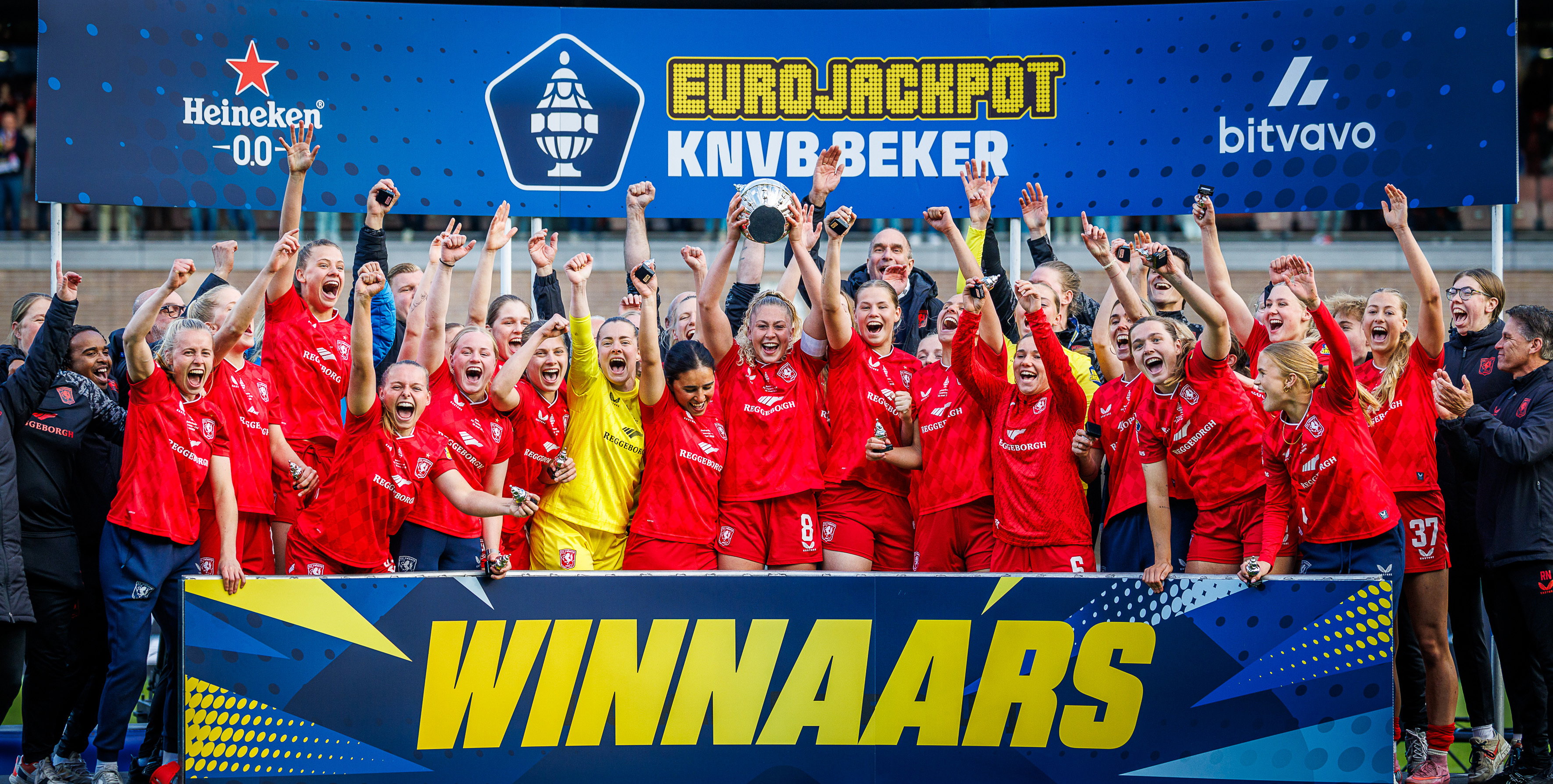 FC Twente wint de Eurojackpot KNVB Beker