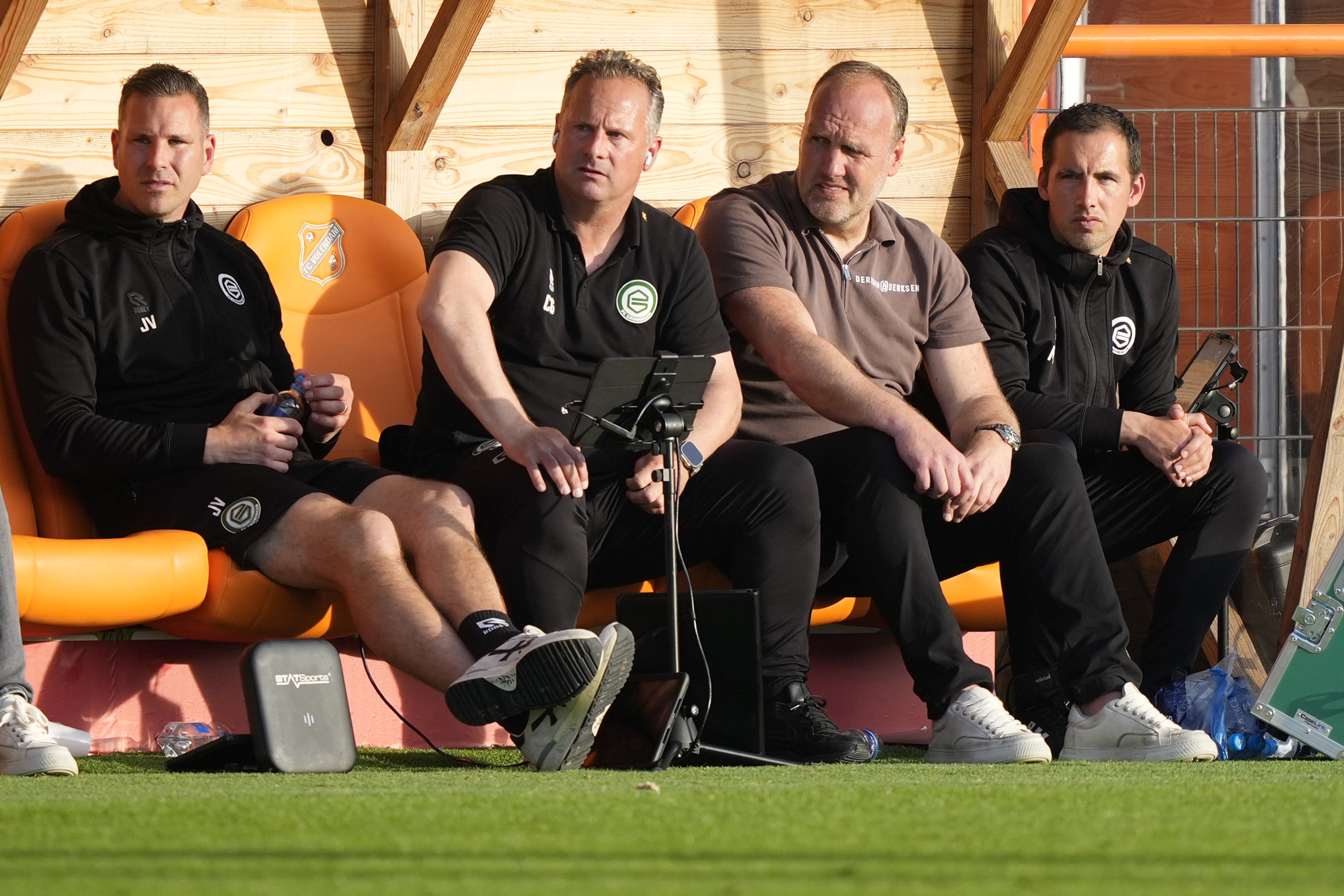 De bank van FC Groningen