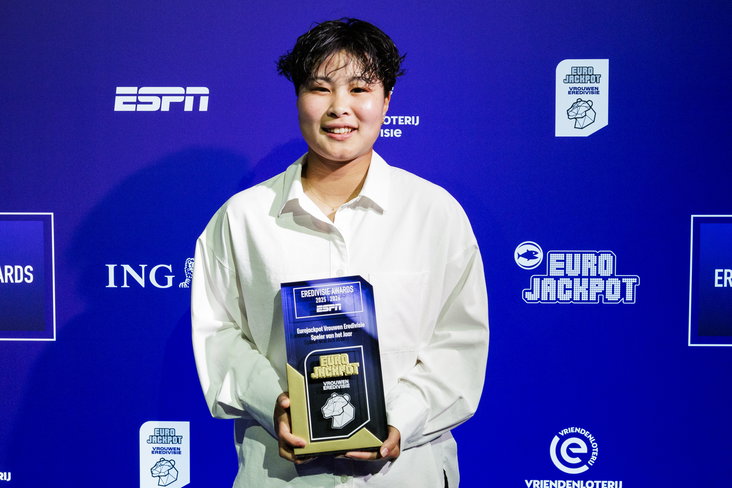 Mao Itamura is Speelster van het Jaar in de Eurojackpot Vrouwen Eredivisie