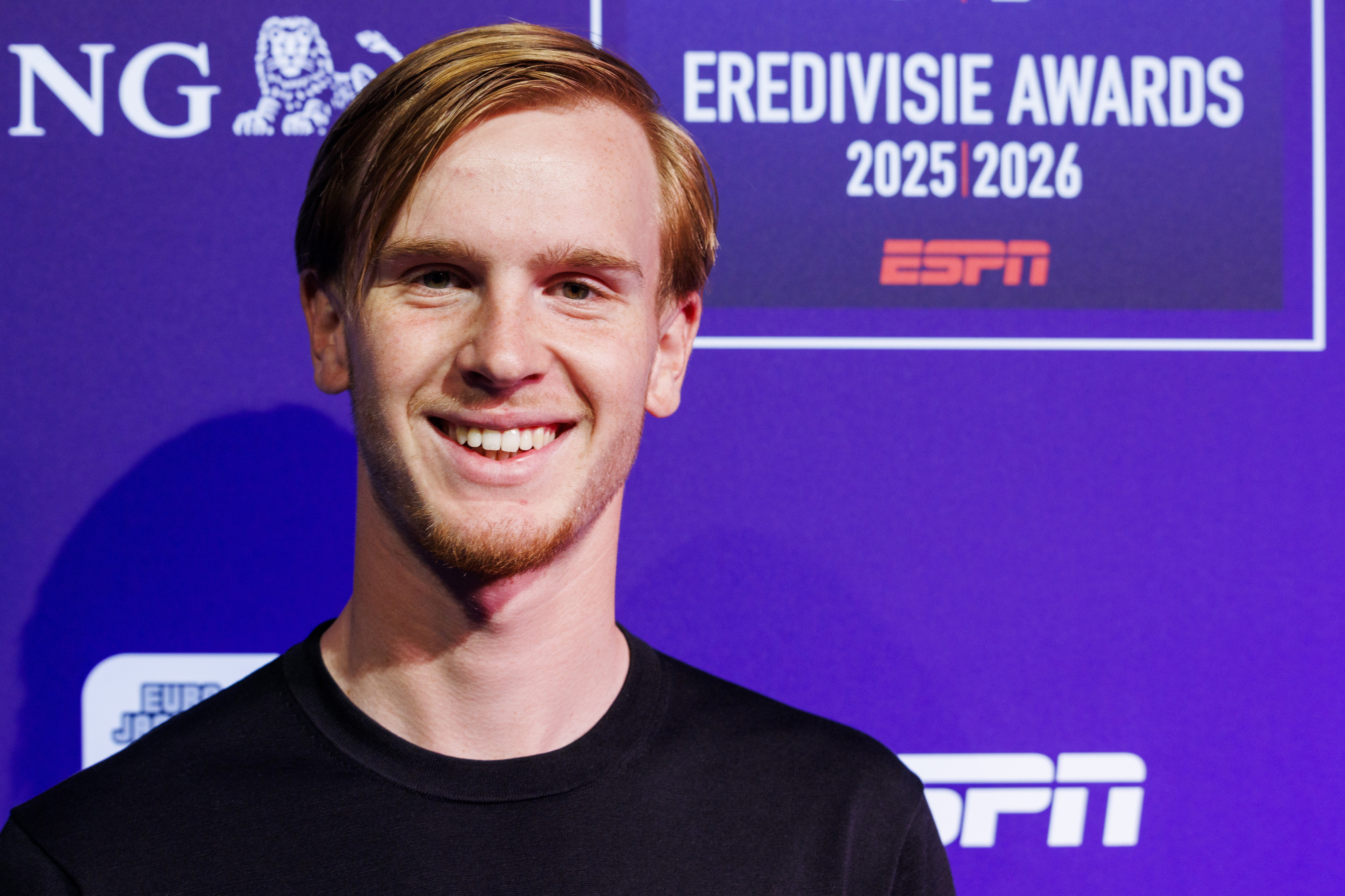 Mats Rots bij de Eredivisie Awards