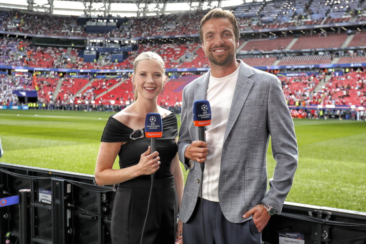 Noa Vahle en Tim Krul