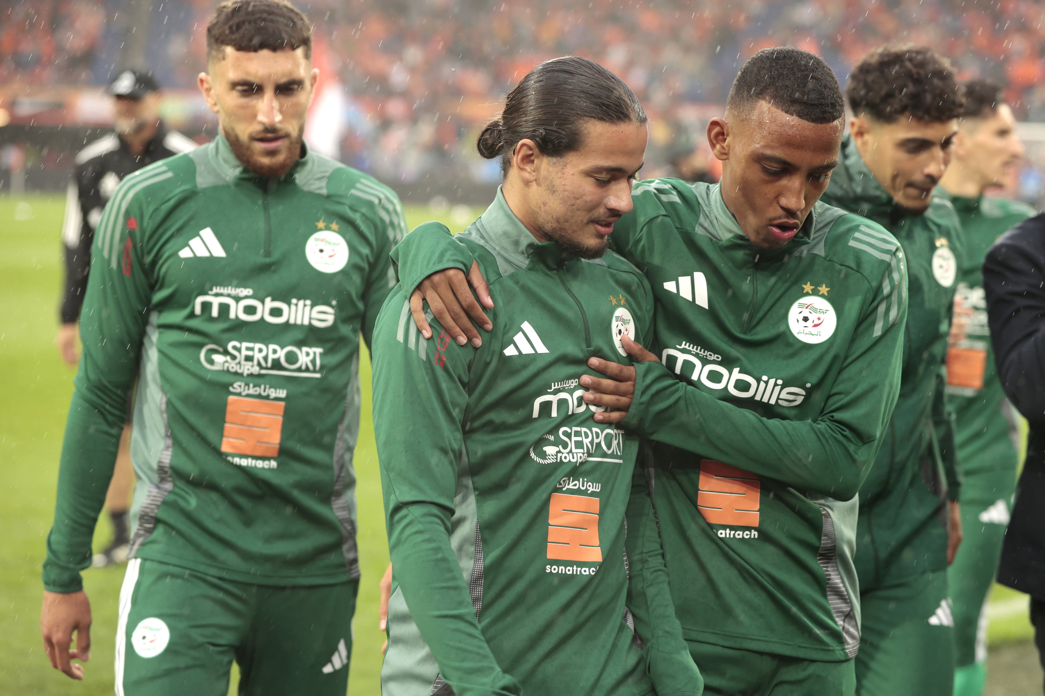 Anis Hadj Moussa bij Algerije
