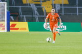 Dominique Janssen aan de bal