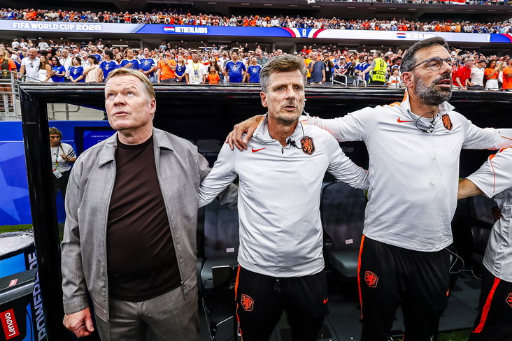 Ronald Koeman, Wim Jonk en Ruud van Nistelrooij