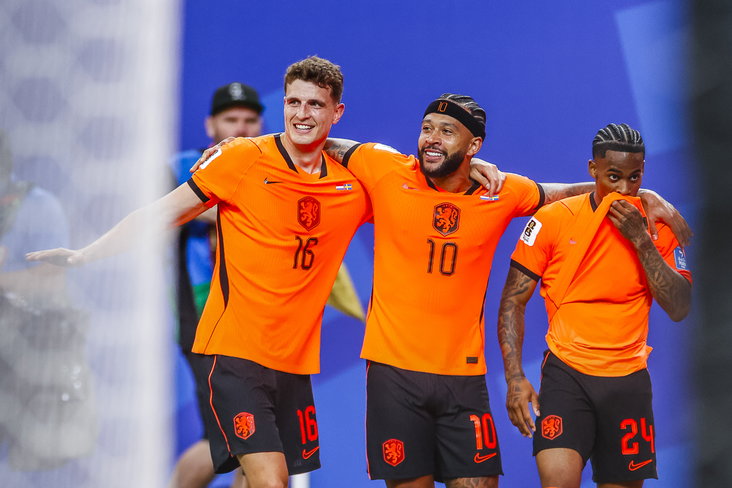 Guus Til, Memphis Depay en Crysencio Summerville