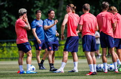 Anthony Correia op de training