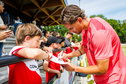 FC Utrecht-fans op de eerste training van het seizoen