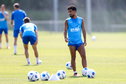 Naci Ünüvar op het trainingsveld