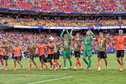 Oranje viert feest met het publiek