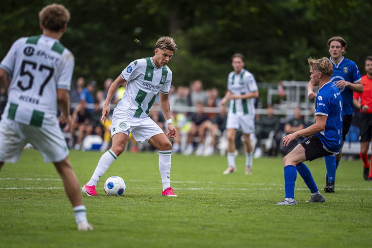 Brynjólfur Willumsson tegen VV Peize