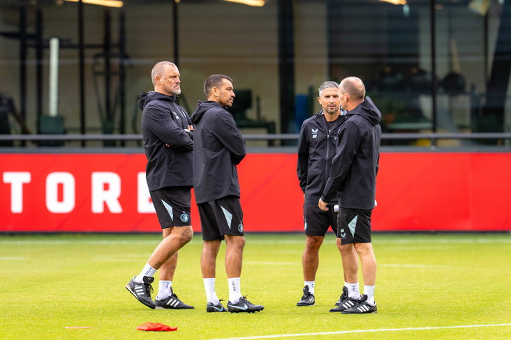 John de Wolf, Said Bakkati , Sipke Hulshoff en Giovanni van Bronckhorst
