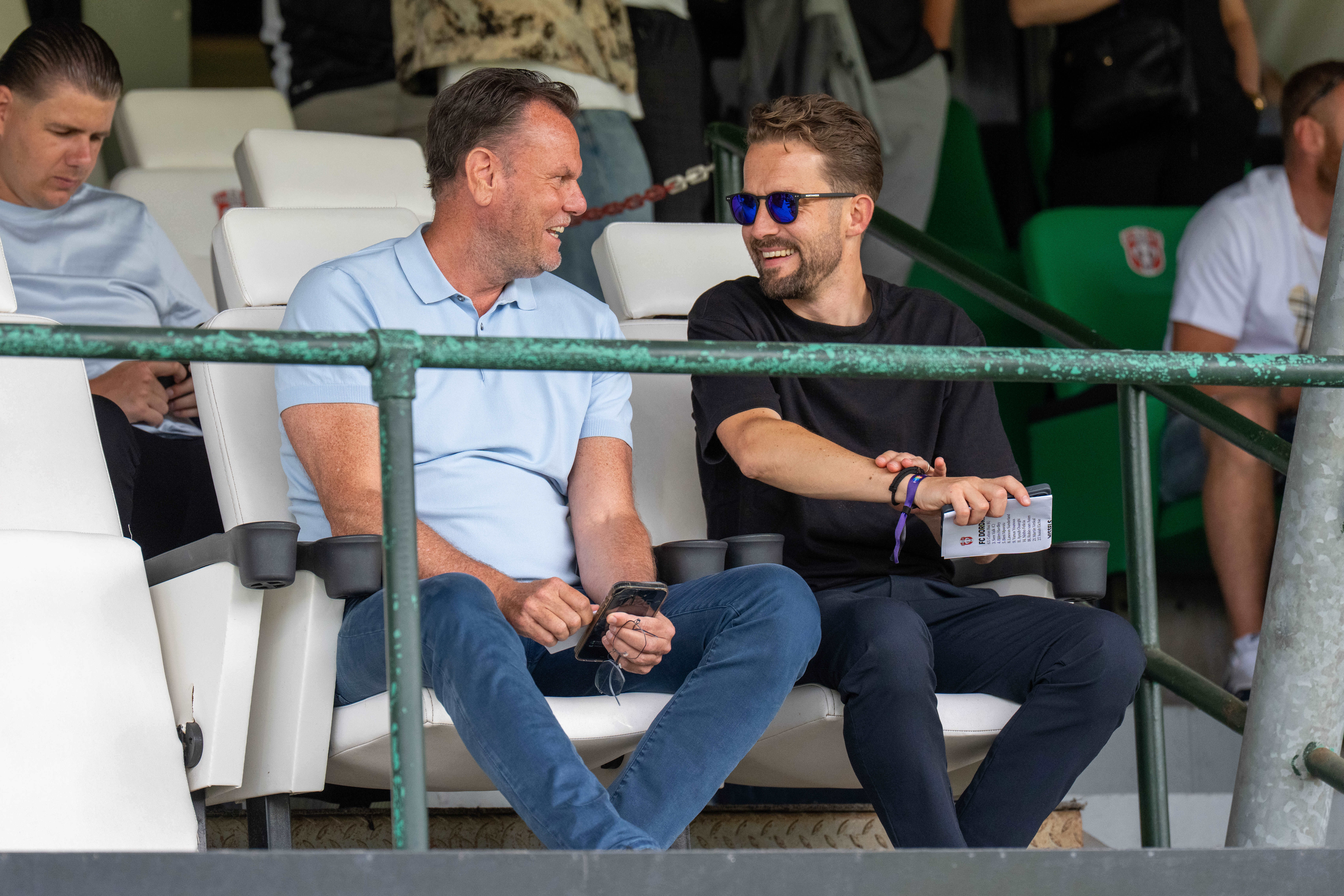 Robert Eenhoorn en Devy Rigaux