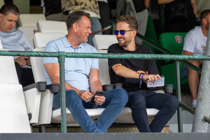 Robert Eenhoorn en Devy Rigaux