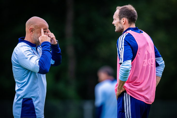 Daley Blind en Alberto Garrido