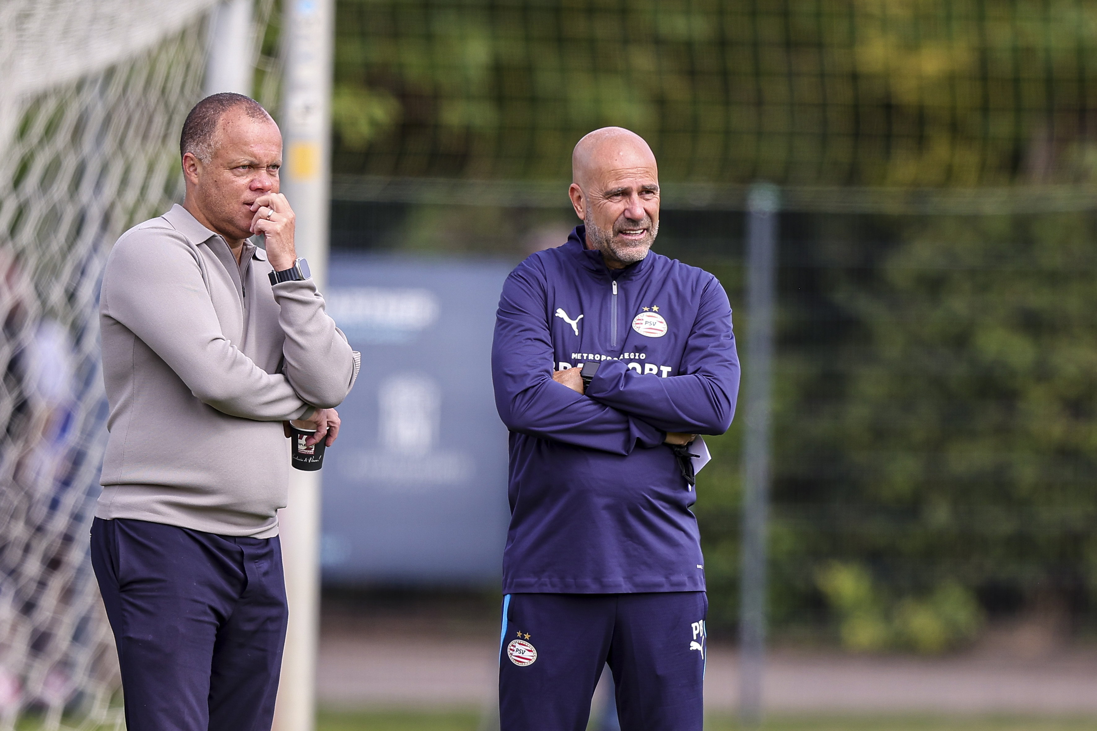 Earnest Stewart en Peter Bosz