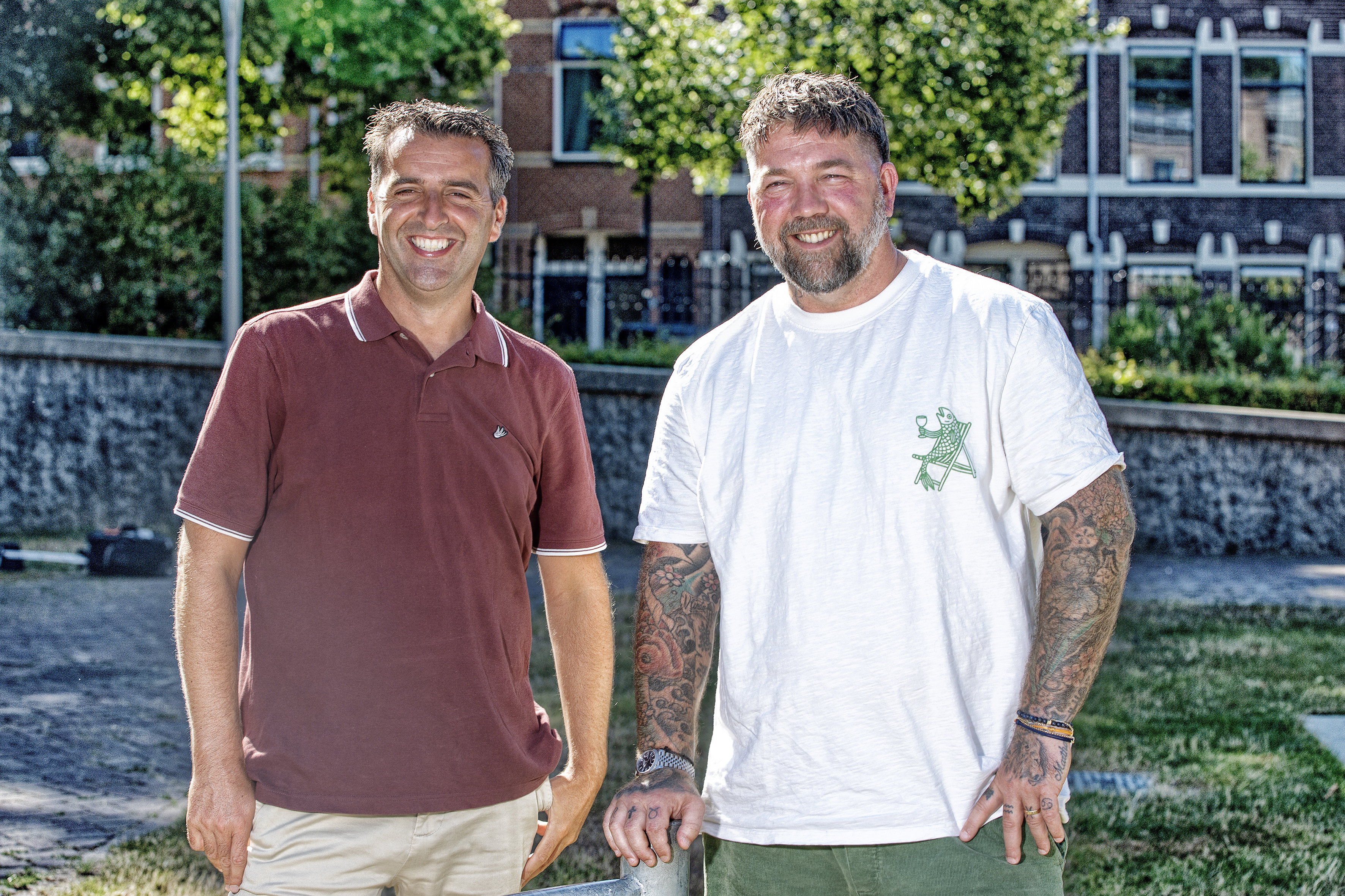 Freek Jansen en Theo Janssen