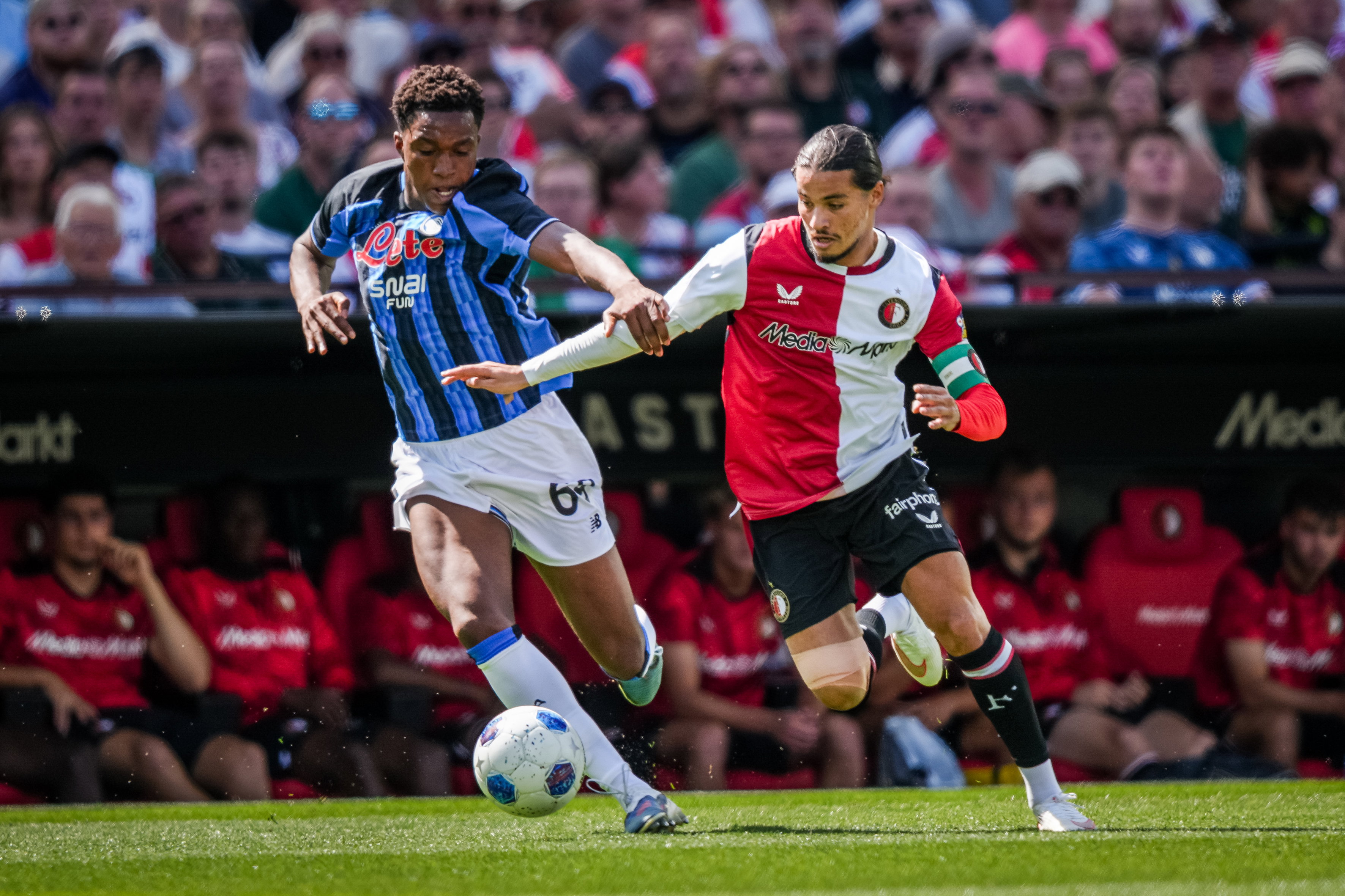 Anis Hadj Moussa tegen Atalanta