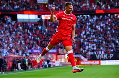 Marko Pjaca viert zijn treffer tegen DAC