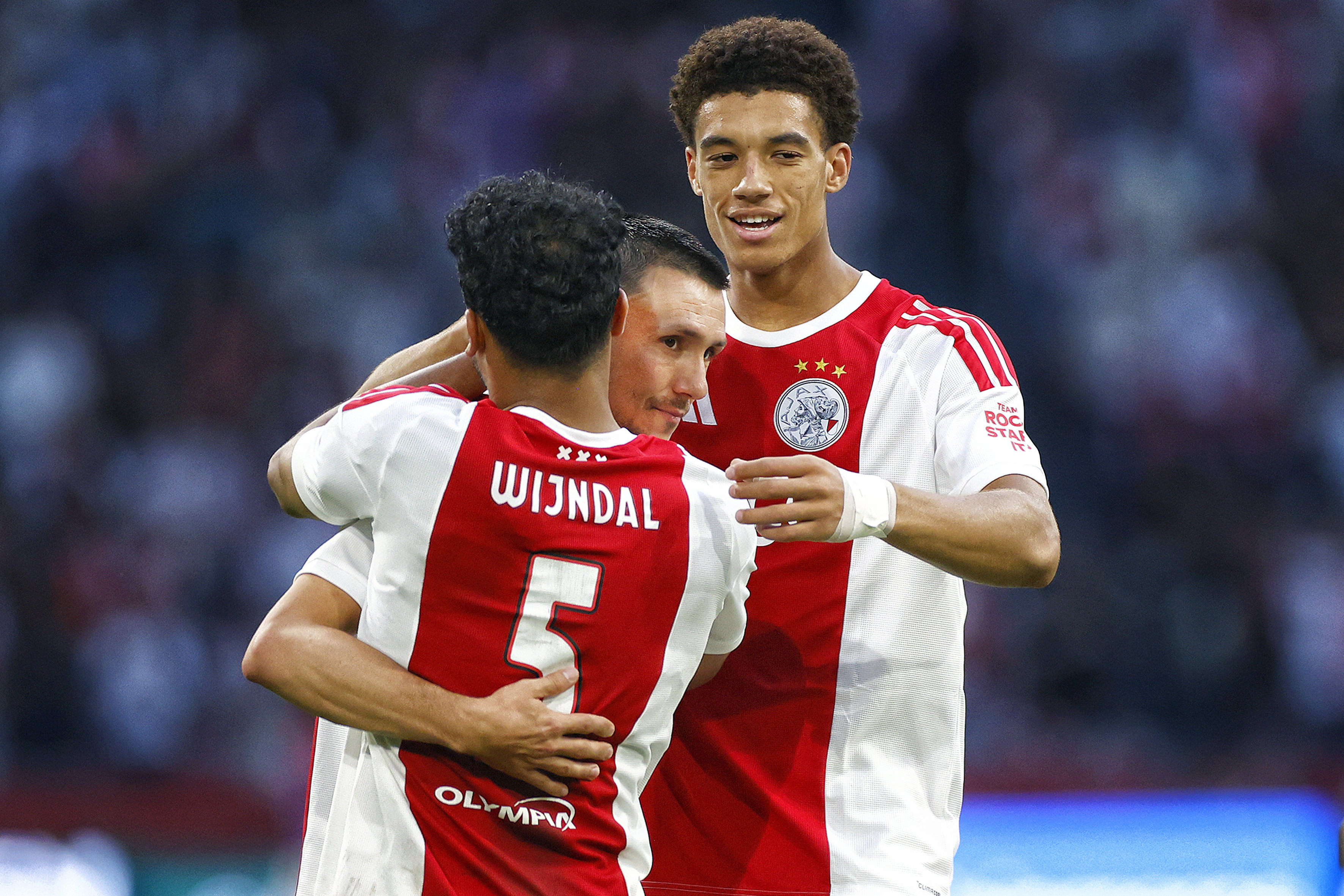 Owen Wijndal, Steven Berghuis en Aaron Bouwman