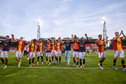 Go Ahead Eagles viert de overwinning op Willem II