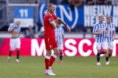 Wout Weghorst baalt