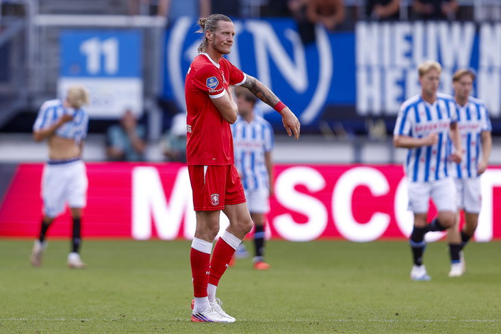 Wout Weghorst baalt