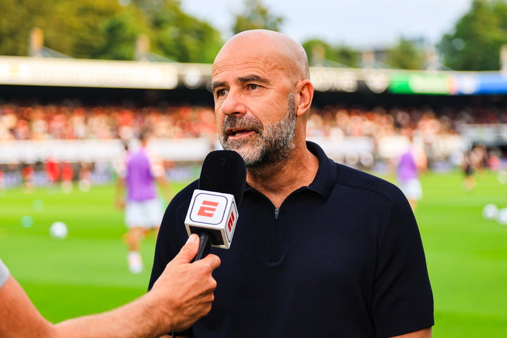 Peter Bosz voorafgaand aan PSV - Excelsior