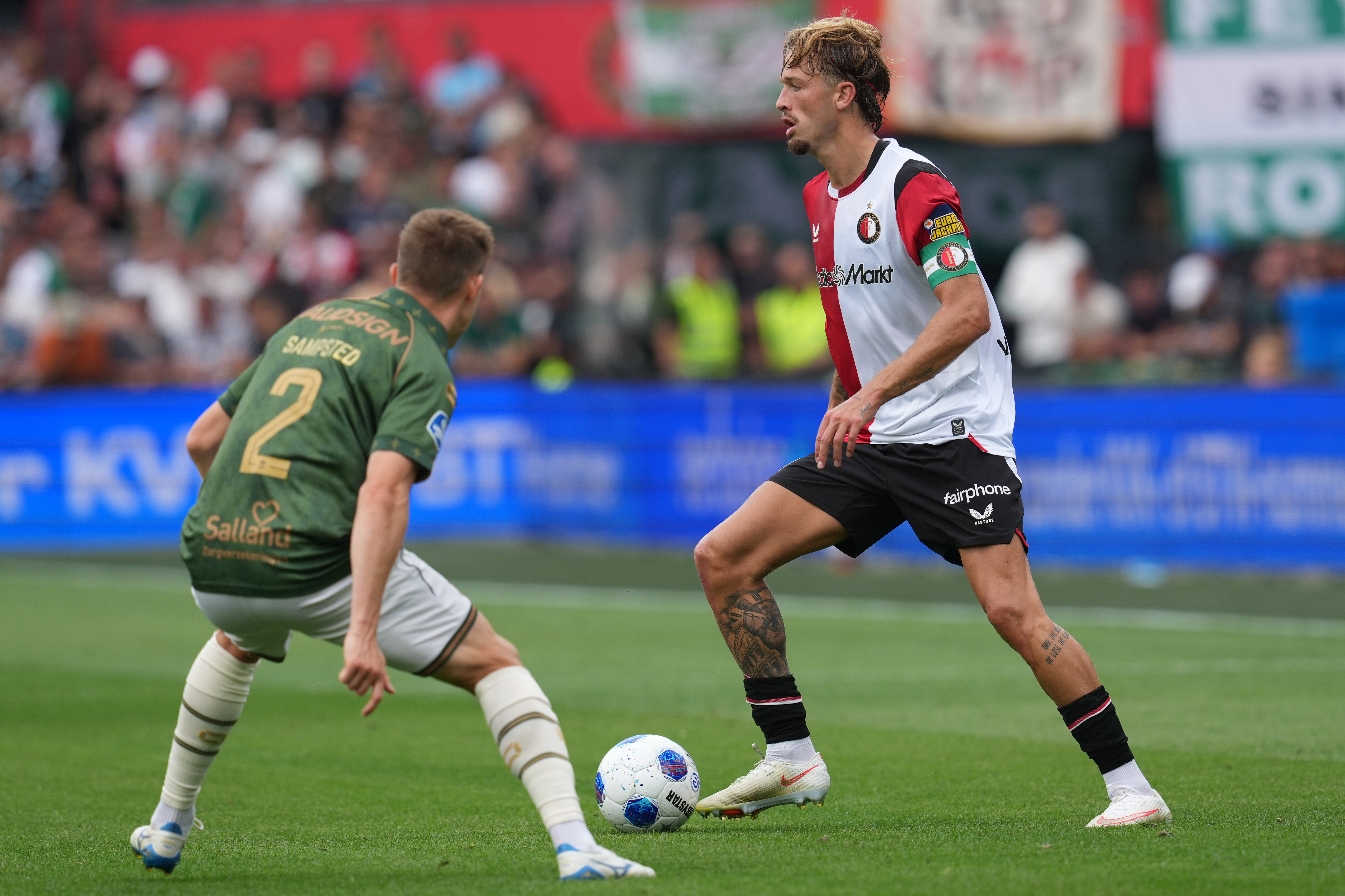 Luciano Valente tegen Go Ahead Eagles