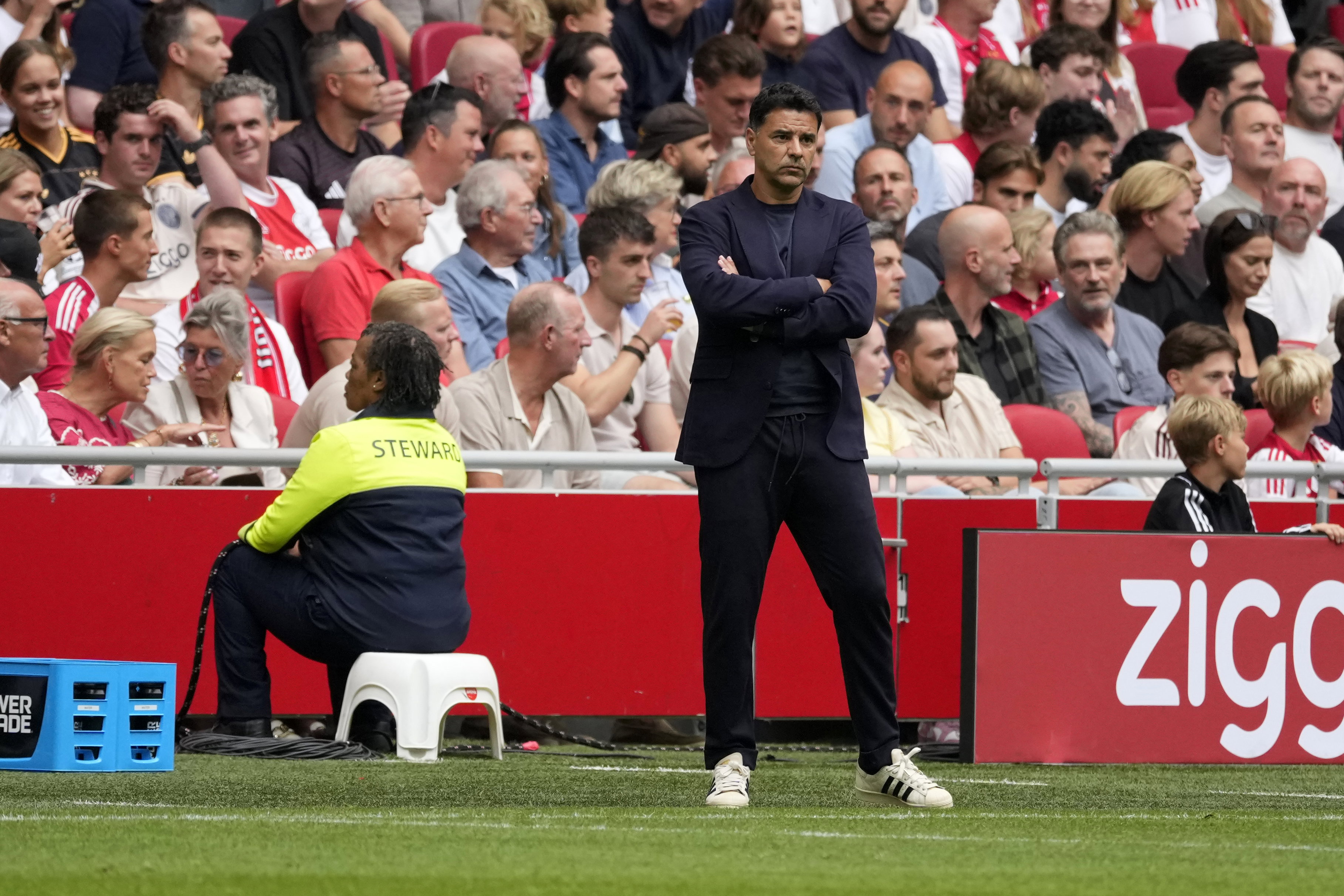 Míchel Sánchez tegen SC Heerenveen