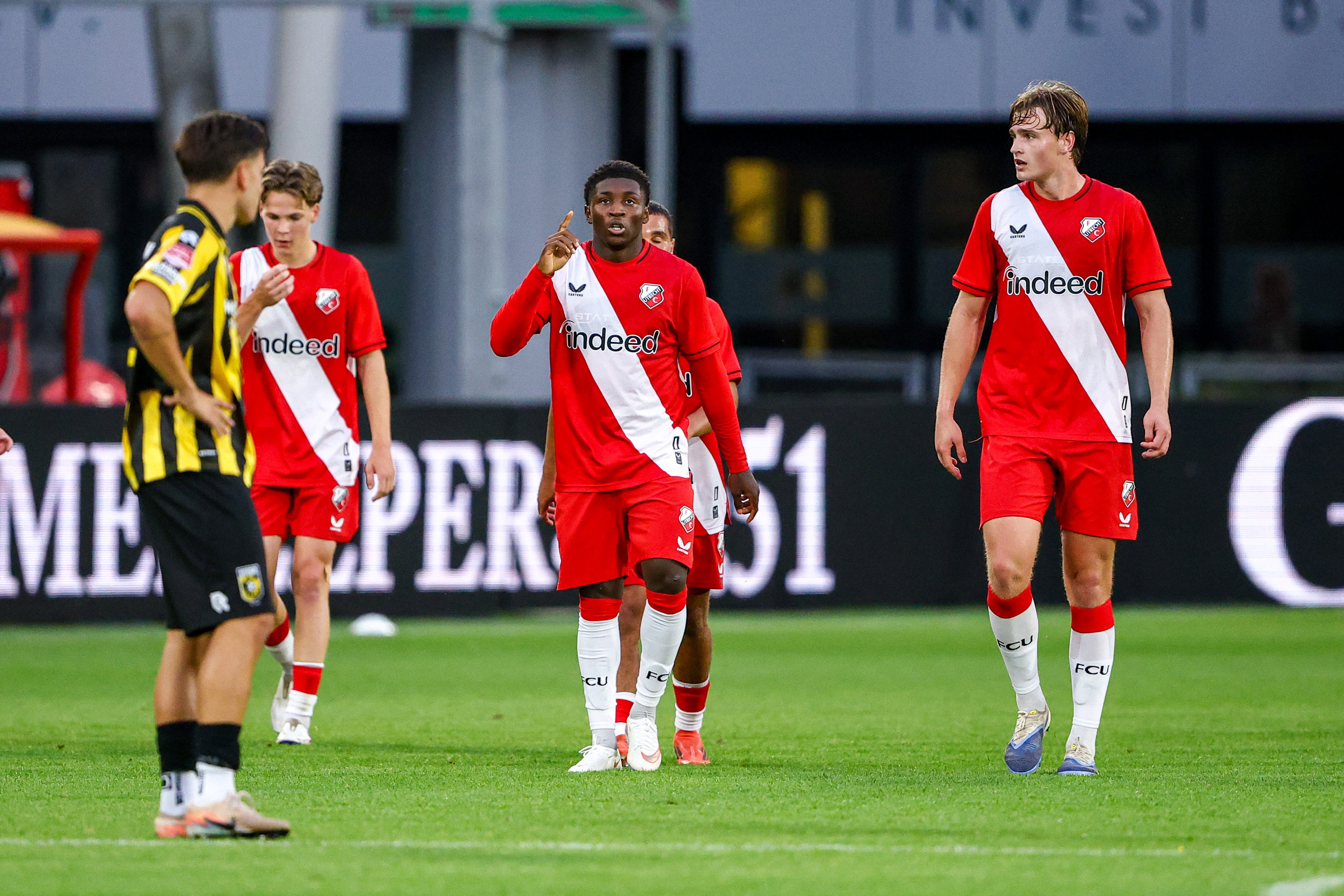 Emmanuel Chigozie Owen scoorde voor Jong FC Utrecht