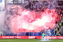 Vuurwerk in het uitvak bij SC Cambuur - Feyenoord