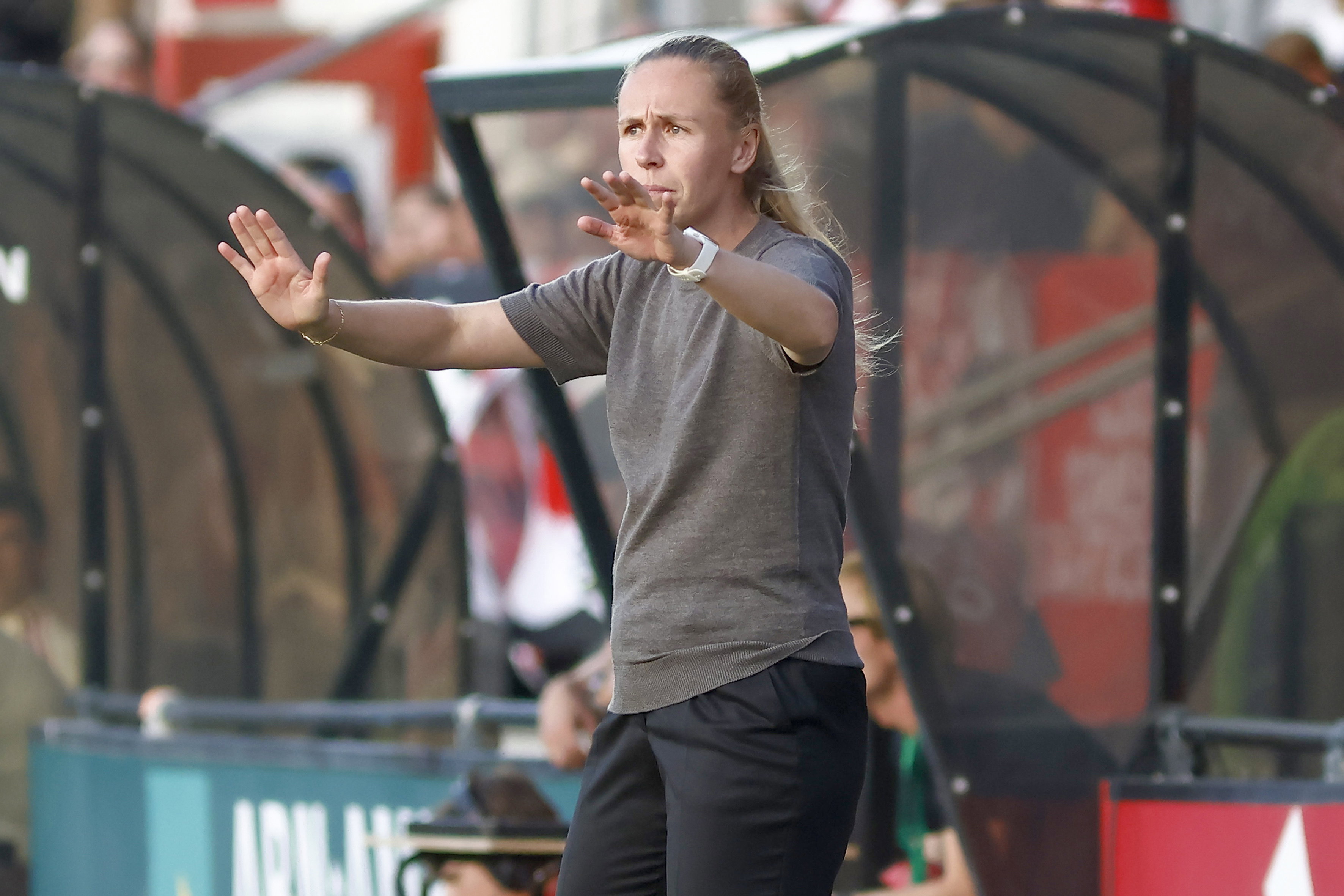 Ajax-coach Anouk Bruil
